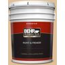 BEHR PREMIUM PLUS 5 gal. #300E-3 Clair De Lune Flat Exterior Paint & Primer