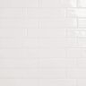 Ivy Hill Tile Baisley White 2.55 in. x 10.23 in. Polished Wall Ceramic Tile (7.53 sq. ft./ Case)