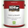 BEHR PREMIUM PLUS 1 gal. #450C-1 Dinner Mint Flat Low Odor Interior Paint & Primer