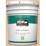 BEHR PREMIUM PLUS 5 gal. #BIC-01 Fabulous Fawn Semi-Gloss Enamel Low Odor Interior Paint & Primer