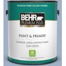 BEHR PREMIUM PLUS 1 gal. #S530-3 Aerial View Semi-Gloss Enamel Low Odor Interior Paint & Primer