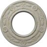 Ekena Millwork 1/2 in. x 8 in. x 8 in. Polyurethane Daniela Ceiling Medallion, Pot of Cream Crackle