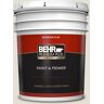 BEHR PREMIUM PLUS 5 gal. #BWC-17 Shark Tooth Flat Exterior Paint & Primer