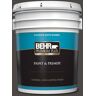 BEHR PREMIUM PLUS 5 gal. #780F-7 Stealth Jet Satin Enamel Exterior Paint & Primer