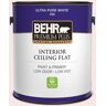 BEHR PREMIUM PLUS 1 gal. #RD-W01 Pink Prism Ceiling Flat Interior Paint