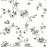 Chesapeake Cyrus Black Floral Paper Strippable Roll (Covers 56.4 sq. ft.)