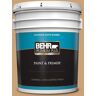 BEHR PREMIUM PLUS 5 gal. #PPU4-16 Kenya Satin Enamel Exterior Paint & Primer