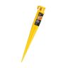 Ground Tech Tuffspike 15 in. Yellow PVC Anchor Spike (12-Pack)