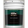 BEHR PREMIUM PLUS 5 gal. #PPU24-10 Downtown Gray Semi-Gloss Enamel Exterior Paint & Primer