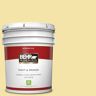 BEHR PREMIUM PLUS 5 gal. #P320-3 Lily Bulb Flat Low Odor Interior Paint & Primer