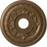 Ekena Millwork 16 in. O.D. x 3-1/2 in. I.D. x 1 in. P Baltimore Thermoformed PVC Ceiling Medallion in Metallic Champagne Bronze