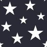 Chesapeake Blue Amira Stars Matte Paper Non-Pasted Wallpaper Roll