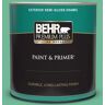 BEHR PREMIUM PLUS 1 qt. #MQ6-41 Farmers Market Semi-Gloss Enamel Exterior Paint & Primer