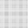 STACY GARCIA HOME 30.75 sq. ft. Harbor Grey Rad Plaid Vinyl Peel and Stick Wallpaper Roll