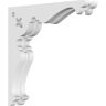 Ekena Millwork 1-7/8 in. x 10 in. x 10 in. PVC Hurley Corbel