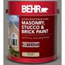 BEHR 1 gal. #PPU8-22 Pier Satin Interior/Exterior Masonry, Stucco and Brick Paint