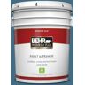 BEHR PREMIUM PLUS 5 gal. #PMD-24 Lake Stream Flat Low Odor Interior Paint & Primer