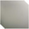 Fasade Flat Panel 2 ft. x 2 ft. Argent Silver Lay-In Vinyl Ceiling Tile (20 sq. ft.)