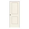 JELD-WEN 30 in. x 80 in. Cambridge Vanilla Painted Right-Hand Smooth Molded Composite Single Prehung Interior Door