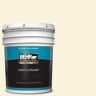 BEHR PREMIUM PLUS 5 gal. #360A-1 Social Butterfly Satin Enamel Exterior Paint & Primer