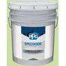 SPEEDHIDE 5 gal. PPG1222-4 Lettuce Alone Flat Exterior Paint