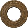 Ekena Millwork 1/2 in. x 8 in. x 8 in. Polyurethane Daniela Ceiling Medallion, Rubbed Bronze