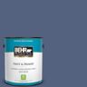 BEHR PREMIUM PLUS 1 gal. #MQ5-15 Award Night Satin Enamel Low Odor Interior Paint & Primer