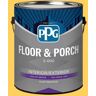 1 gal. PPG1206-6 Fuzzy Navel Satin Interior/Exterior Floor and Porch Paint