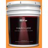 BEHR MARQUEE 5 gal. #P240-7 Joyful Orange Flat Exterior Paint & Primer