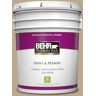 BEHR PREMIUM PLUS 5 gal. #MQ2-25 British Khaki Eggshell Enamel Low Odor Interior Paint & Primer