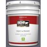 BEHR PREMIUM PLUS 5 gal. #N540-6 Script Ink Flat Low Odor Interior Paint & Primer