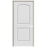 MMI Door 28 in. x 80 in. Smooth Caiman Left-Hand Solid Core Primed Composite Single Prehung Interior Door, 1-3/4 in. Thick