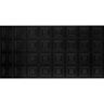 Global Specialty Products Dimensions 2 ft. x 4 ft. Glue Up Tin Ceiling Tile in Matte Black