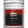 BEHR PREMIUM PLUS 5 gal. #BNC-09 Heather Gray Flat Exterior Paint & Primer