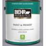 BEHR PREMIUM PLUS 1 gal. #BNC-09 Heather Gray Semi-Gloss Enamel Low Odor Interior Paint & Primer