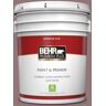 BEHR PREMIUM PLUS 5 gal. #110F-5 Phantom Hue Flat Low Odor Interior Paint & Primer