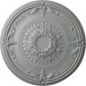 Ekena Millwork 26-1/4" x 3-1/4" Athens Urethane Ceiling Medallion (Fits Canopies up to 3-5/8"), Primed White