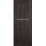 Belldinni Vona 07 2H 28 in. W x 80 in. H x 1-3/4 in. D 1-Panel Solid Core Veralinga Oak Prefinished Wood Interior Door Slab