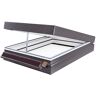 Fakro FVC-S 22-1/2 in. x 46-1/2 in. Solar Powered Venting Curb-Mounted Skylight with Premium Infinity Laminated Low-E Glass