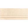 Ivy Hill Tile Crema Marfil Base Molding 4.75 in. x 12 in. x 10 mm Marble Mosaic Accent and Trim Tile.