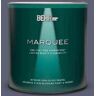 BEHR MARQUEE 1 qt. #S550-6 Mysterious Night One-Coat Hide Semi-Gloss Enamel Interior Paint & Primer