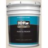 BEHR PREMIUM PLUS 5 gal. #730C-2 Sandstone Cove Satin Enamel Exterior Paint & Primer