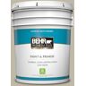 BEHR PREMIUM PLUS 5 gal. #BXC-19 Historical Ruins Satin Enamel Low Odor Interior Paint & Primer