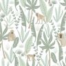 Chesapeake Pink Kiki Monkeys Matte Paper Non-Pasted Wallpaper Roll