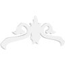 Ekena Millwork Pitch Florence 1 in. x 60 in. x 25 in. (9/12) Architectural Grade PVC Gable Pediment Moulding