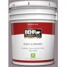 BEHR PREMIUM PLUS 5 gal. #MQ1-32 Cinema Screen Flat Low Odor Interior Paint & Primer