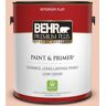 BEHR PREMIUM PLUS 1 gal. #M200-2 Fruit Salad Flat Low Odor Interior Paint & Primer