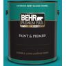 BEHR PREMIUM PLUS 1 gal. #500B-6 Peacock Feather Semi-Gloss Enamel Exterior Paint & Primer