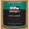 BEHR PREMIUM PLUS 1 qt. #M260-7 Back to School Semi-Gloss Enamel Exterior Paint & Primer