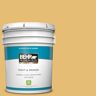 BEHR PREMIUM PLUS 5 gal. #PMD-96 Wild Wheat Satin Enamel Low Odor Interior Paint & Primer